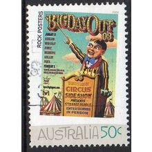 Australia 2006 Rock Posters - Big Day Out 50c Sheet Used