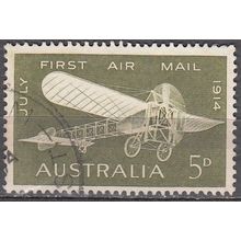 Australia 1964 Michel 346 O Cote (2005) 0.20 € Avion Blériot XI Cachet rond