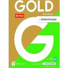 Gold 6E B2 First Student's Book With Interactive E Book, Online Practice - Vario