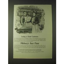 1900 Pillsbury's Best Flour Ad - Losing a good customer