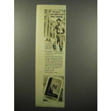 1940 Sierra Pine Soap Ad - Women Can Learn From Me