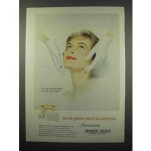 1959 Cashmere Bouquet Soap Ad - Gentlest Care