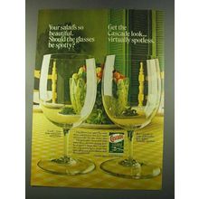 1974 Cascade Detergent Ad - Salad's So Beautiful