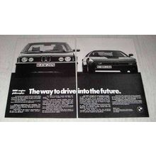 1979 BMW Cars Ad - Way to Drive Into the Future
