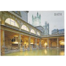 THE GREAT ROMAN BATH, BATH.SOMERSET. used postcard 1994 postmark =