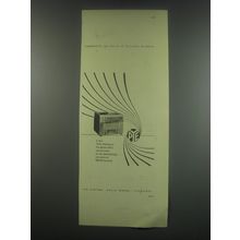 1949 Pye Radiogram Model 49TG Ad - Cambridge - the centre of scientific research