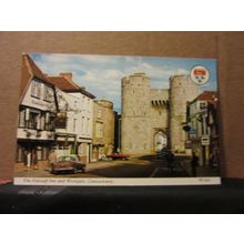 FALSTAFF INN & WEST GATE, CANTERBURY unused postcard by Elgate =