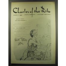 1949 Charles of the Ritz Velvet Texture Lotion Ad
