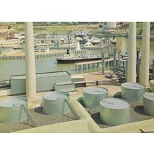 Texaco Petrol Milford Haven Miniature Model Dorset 1970s Postcard