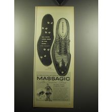 1957 Massagic Brent Shoes Ad - All cats look grey in the dark