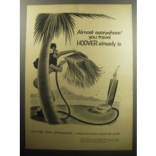 1957 Hoover Vacuum Cleaner Advertisement - Cartoon by Richard Taylor