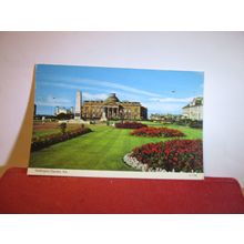 WELLINGTON SQUARE, AYR, SCOTLAND used postcard by E T W Dennis 1985 pm =