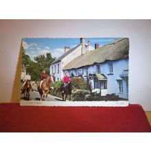 CROYDE VILLAGE, DEVON unused postcard by Bamforth =