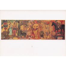 Paul Gauguin Faa Iheine Tate Gallery Painting Postcard