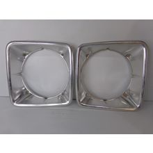 1974 - 78 Dodge Van Headlight Bezels OEM Sportsman Tradesman 74 75 76 77 1978