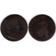 Great Britain. William III. Farthing 1699. dy21410
