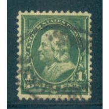 Used 279 1c Benjamin Franklin Fine M04525