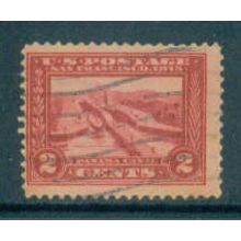 Used 398 2c Panama Canal Barely Clears C3012
