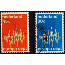 Netherlands. 1972 Set(2) S.G.1148/1149 Used