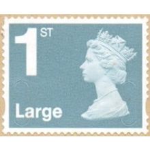 2012 Machin Security 1st Large Diamond Blue. LEE Overprint. Unfranked On Piece