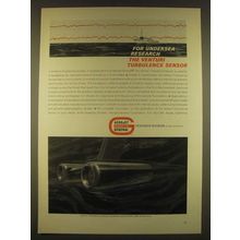 1963 General Tire Aerojet Oceanics Division Ad - For undersea research
