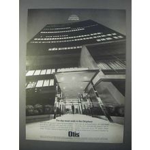 1966 Otis Elevator Ad - The Day Never Ends