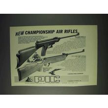 1972 PIC El Gamo Model 68 and Target Rifle Ad