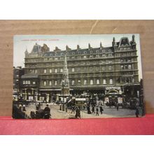 CHARING CROSS STATION, LONDON antique used postcard 1911 pm #