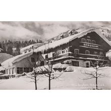 Haus Bergheim St Anton Austria Hotel RPC Postcard