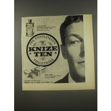 1956 Knize Ten Toiletries Advertisement - The Gentleman's Toiletries