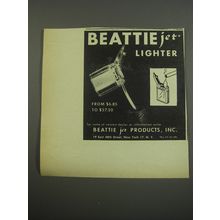 1955 Beattie Jet Lighter Advertisement