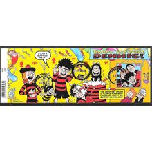 2021 Dennis & Gnasher with Barcode Mini Sheet Fine Used HRD2-A