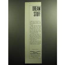 1958 Merrill Lynch Ad - Dream Stuff