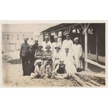 Bakery Staff at Mustaph Pacha Bakers Egypt Real Photo Old Postcard