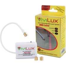 Vivilux 3-In-1 Rechargeable Red Laser System for Sewing & Quilting – Adjustable