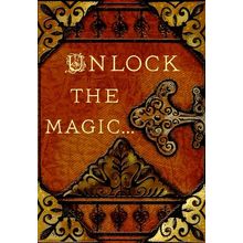 Unlock The Magic - Halloween Greeting Card - 03646
