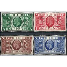1935 SG453-456 Silver Jubilee Set Mounted Mint...