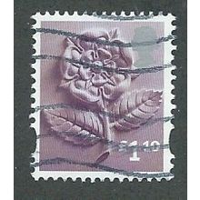 ENGLAND £1.10 'TUDOR ROSE' (EN41) FINE USED (EBID47-247)