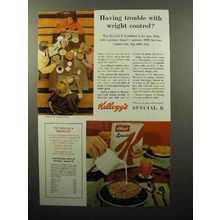 1964 Kellogg's Special K Cereal Ad - Weight Control