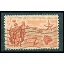 Used C55 7c Hawaii Statehood Fine WA0613
