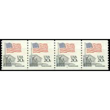 1895a 20c U.S. Flag Fine MNH SG PNC 4/3+1 G0727