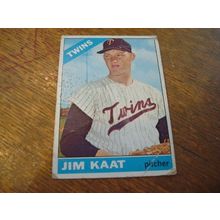 1966 Topps, JIM KAAT, Twins, #445