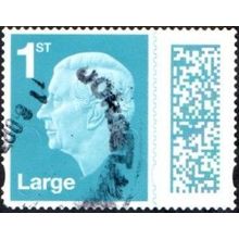 2023 Definitive 1st Large Value. M23L From Counter Sheet Fine Used Off Paper