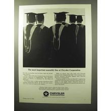 1964 Chrysler Corporation Ad - Important Assembly Line