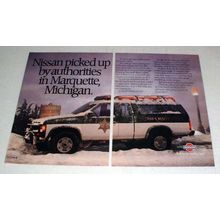 1988 Nissan Hardbody 4x4 Truck Ad - Authorities!