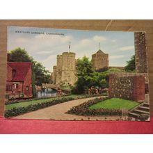 WESTGATE GARDENS, CANTERBURY, KENT vintage unused postcard by Valentine & Sons =