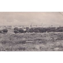 Secretariat Building Delhi India Landscape View Old Postcard