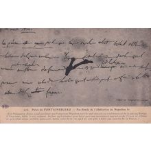 Abdication Of Napoleon Antique French WW1 Postcard