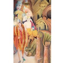 Otto Dix 1928 Mischtechnik Auf Holz Stuttgart Painting Postcard