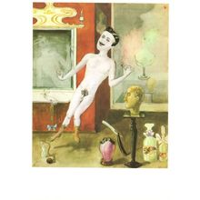 Buchheim Kunstarte The God Of The Hairdressers Tate Painting Postcard